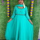 Aari Work Anarkali Samantha 2pcs Set