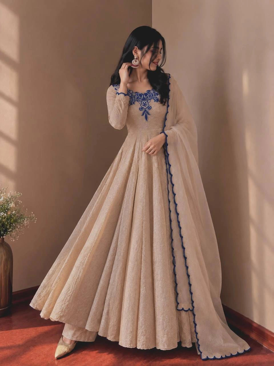 Crush  Embroidery Thread work 3pcs Set
