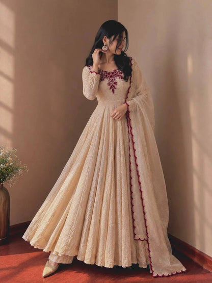 Crush  Embroidery Thread work 3pcs Set