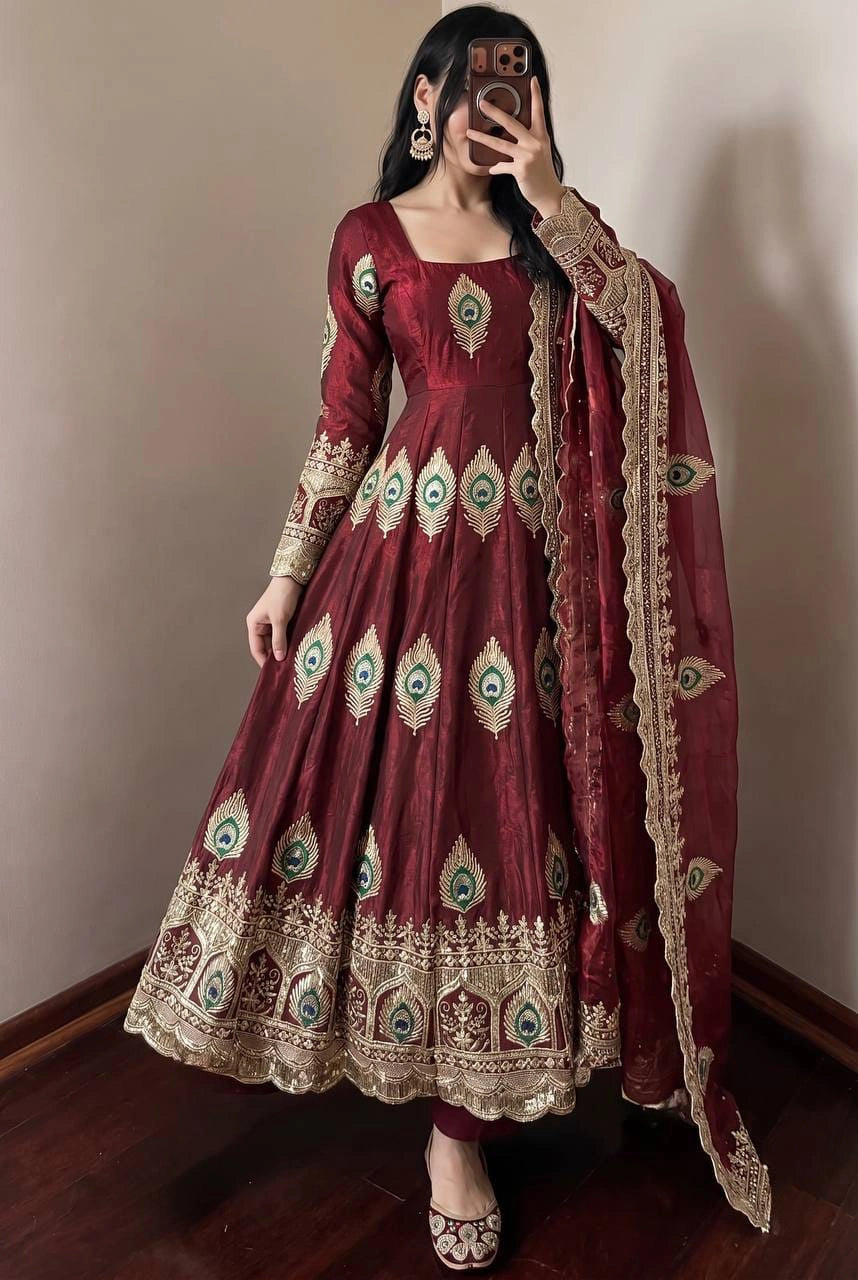 Fandy Silk Thread Emporidary Work 3pcs Set