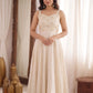 Crunchy Silk With Over Jacket 3pcs Set