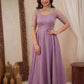 Crunchy Silk With Over Jacket 3pcs Set