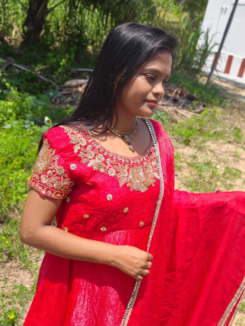 Crunchy Silk Nila 2pcs Set