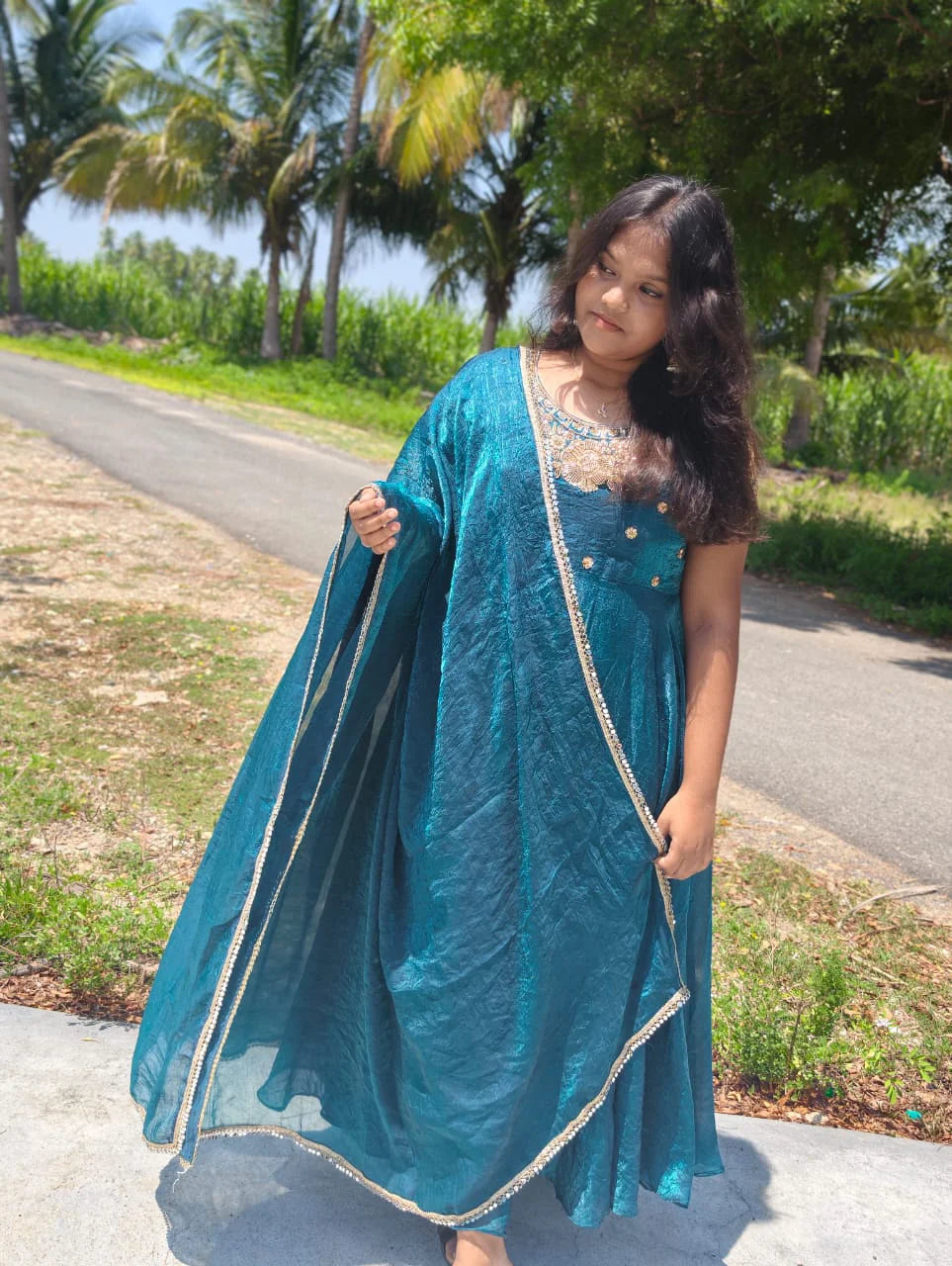 Crunchy Silk Nila 2pcs Set