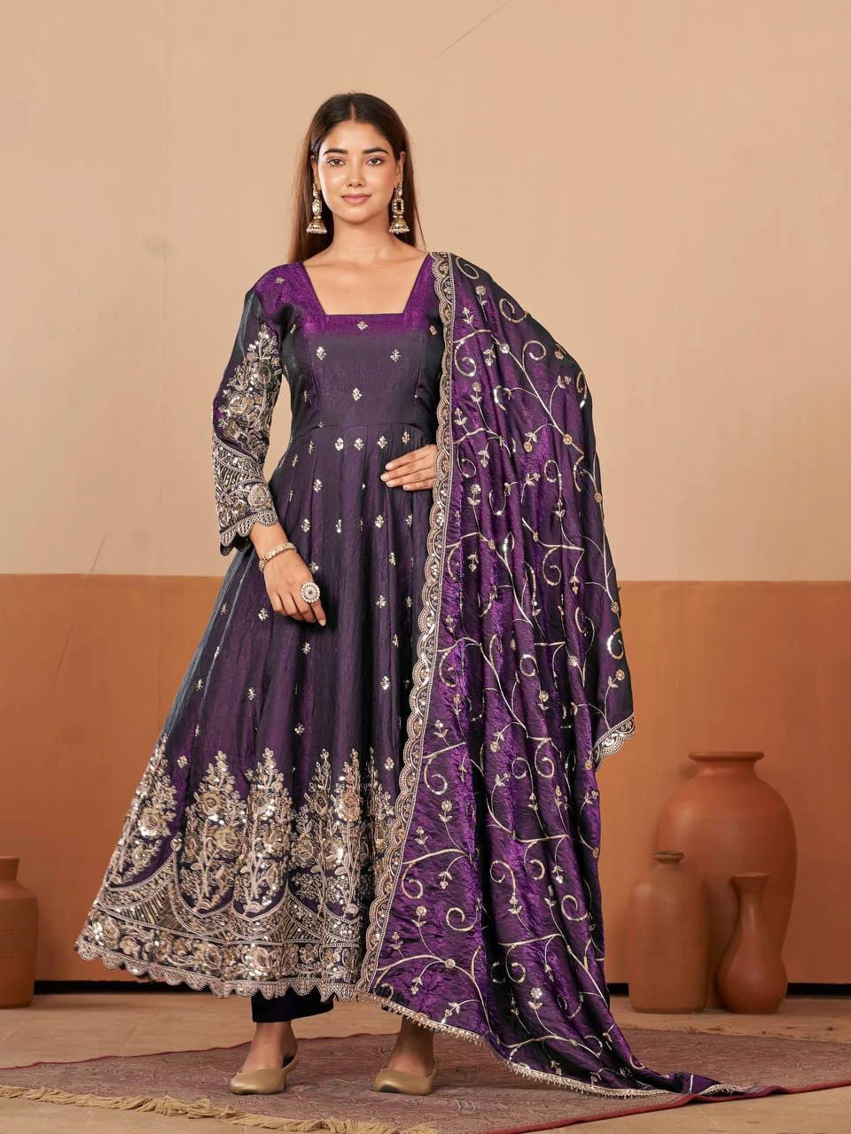 Jelly Simmer Silk Sequence Work 3pcs Set