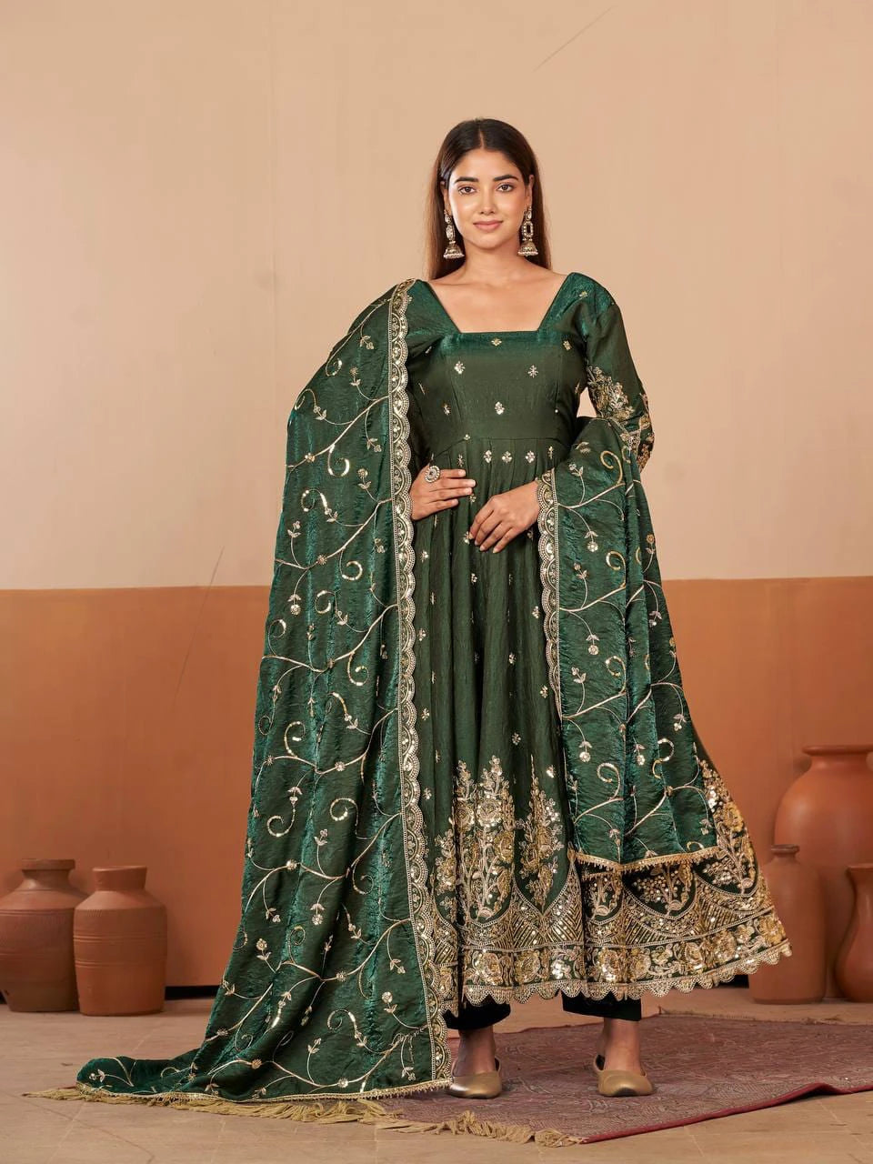 Jelly Simmer Silk Sequence Work 3pcs Set