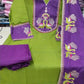 Plus Size Vectican Kurthi 3pcs Set