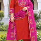 Plus Size Vectican Kurthi 3pcs Set