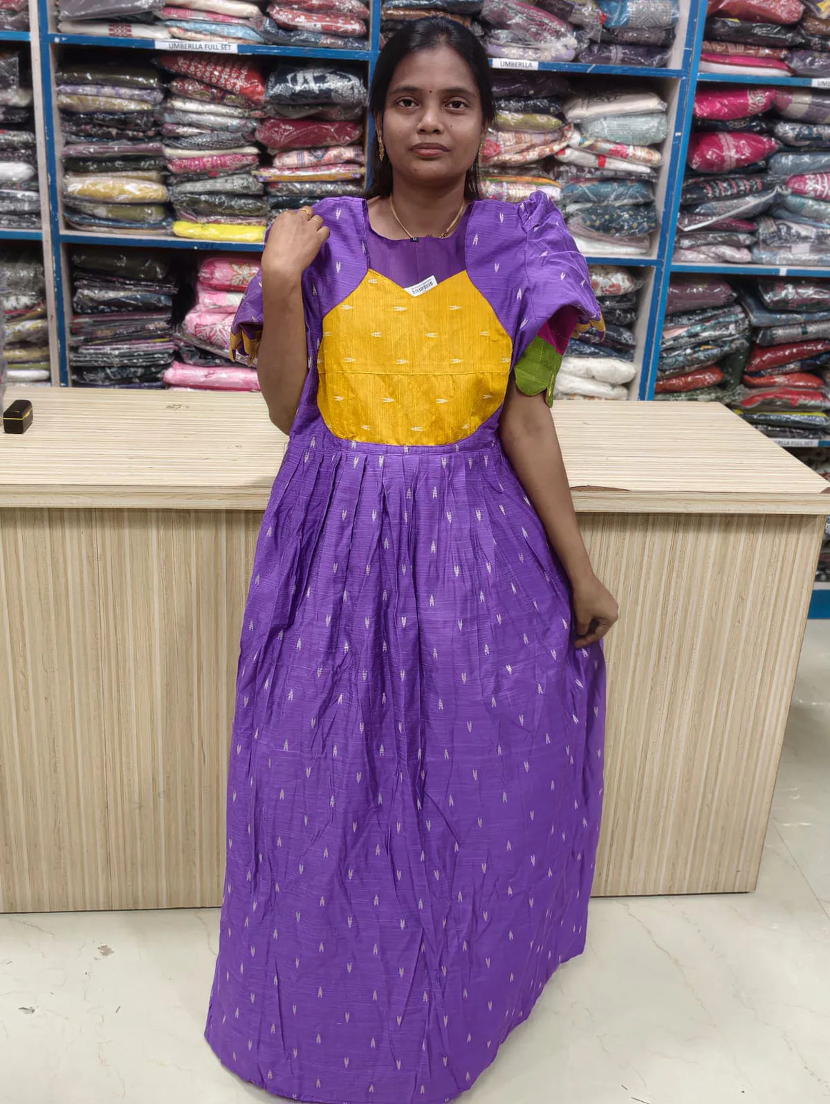 Raw Silk Maxi