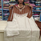 Plus Size Co Ord Set - Premium Shining Silk Cotton