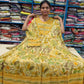 Plus Size Kalamkari Cotton Different Neck Pattern