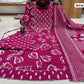 Big Size Pure Cotton Kurti Pent Duppata Set – Mejantha Pink – SSBO3