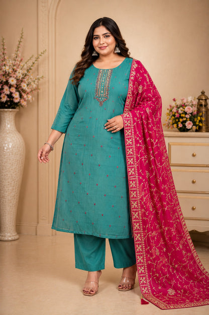 Plus Size Full Sequence Work