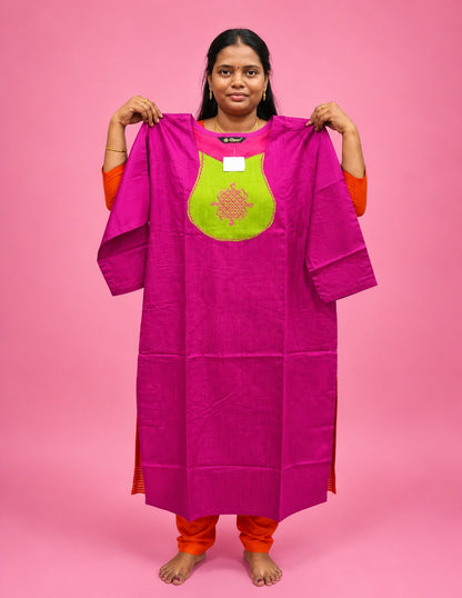 Plus Size Mangalgiri Cotton