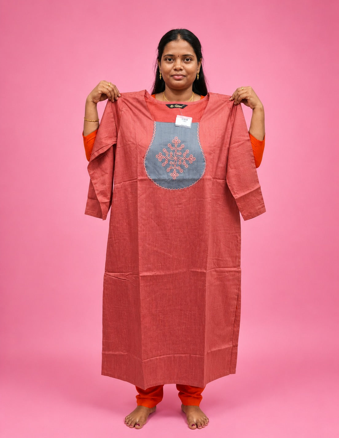 Plus Size Mangalgiri Cotton