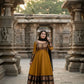 Plus Size Pattu Anarkali