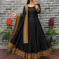 Vizhitra Anarkali With Dupatta