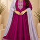 Plus Size Kali Model Vizhitra Silk