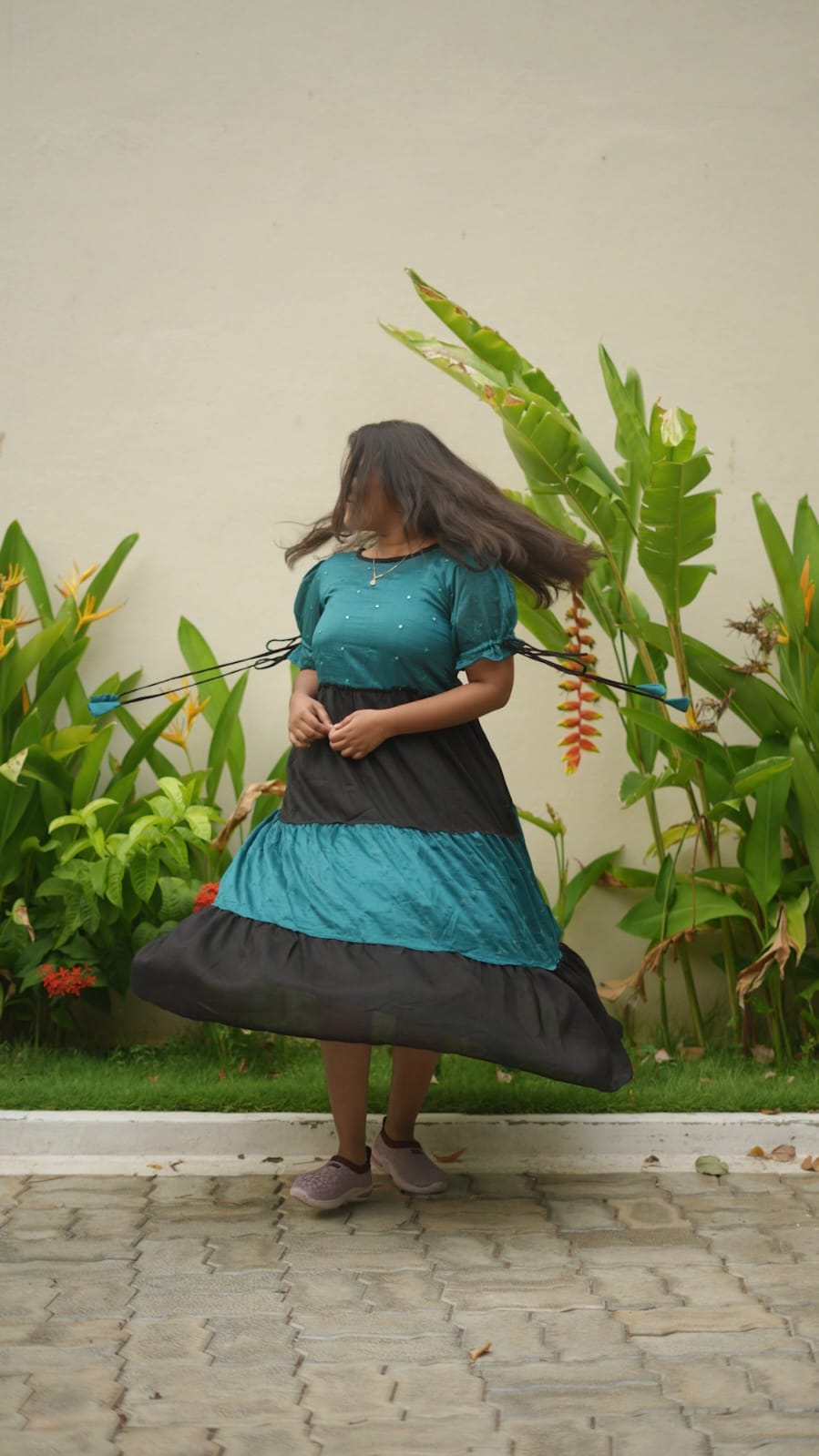 Plus Size 3 Tyre Frock
