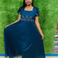 Blooming Vichithra Double Sleeve Anarkali