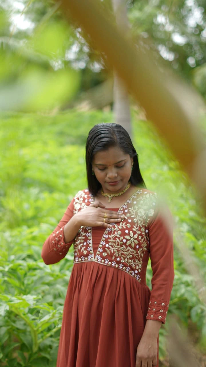 Aaliya Cut Aari Work