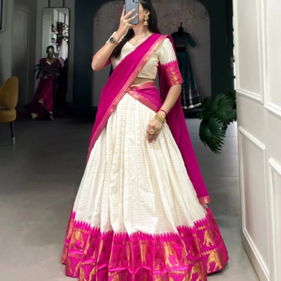 Half Saree  Ready Made