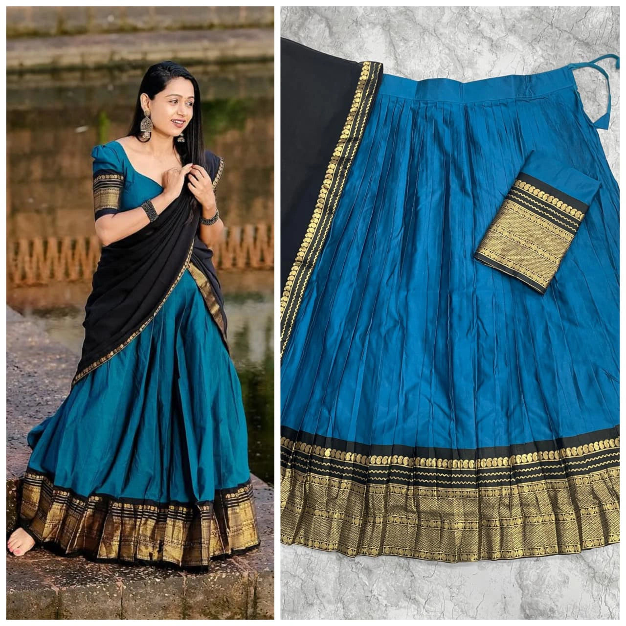 Half Saree Ready Made