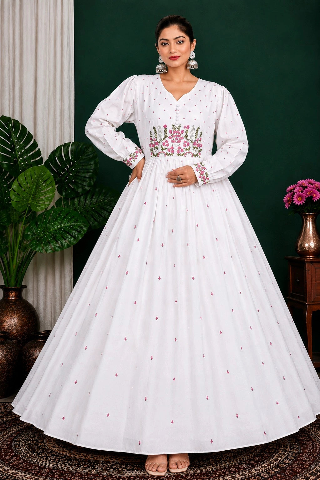 Plus Size Mulmul Cotton