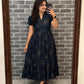 Plus Size Slub Cotton Frock