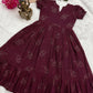 Plus Size Slub Cotton Frock