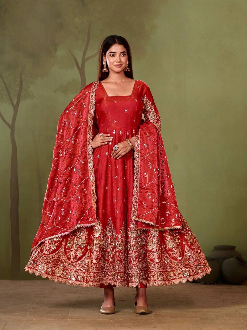 Jelly Simmer Silk Sequence Work 3pcs Set
