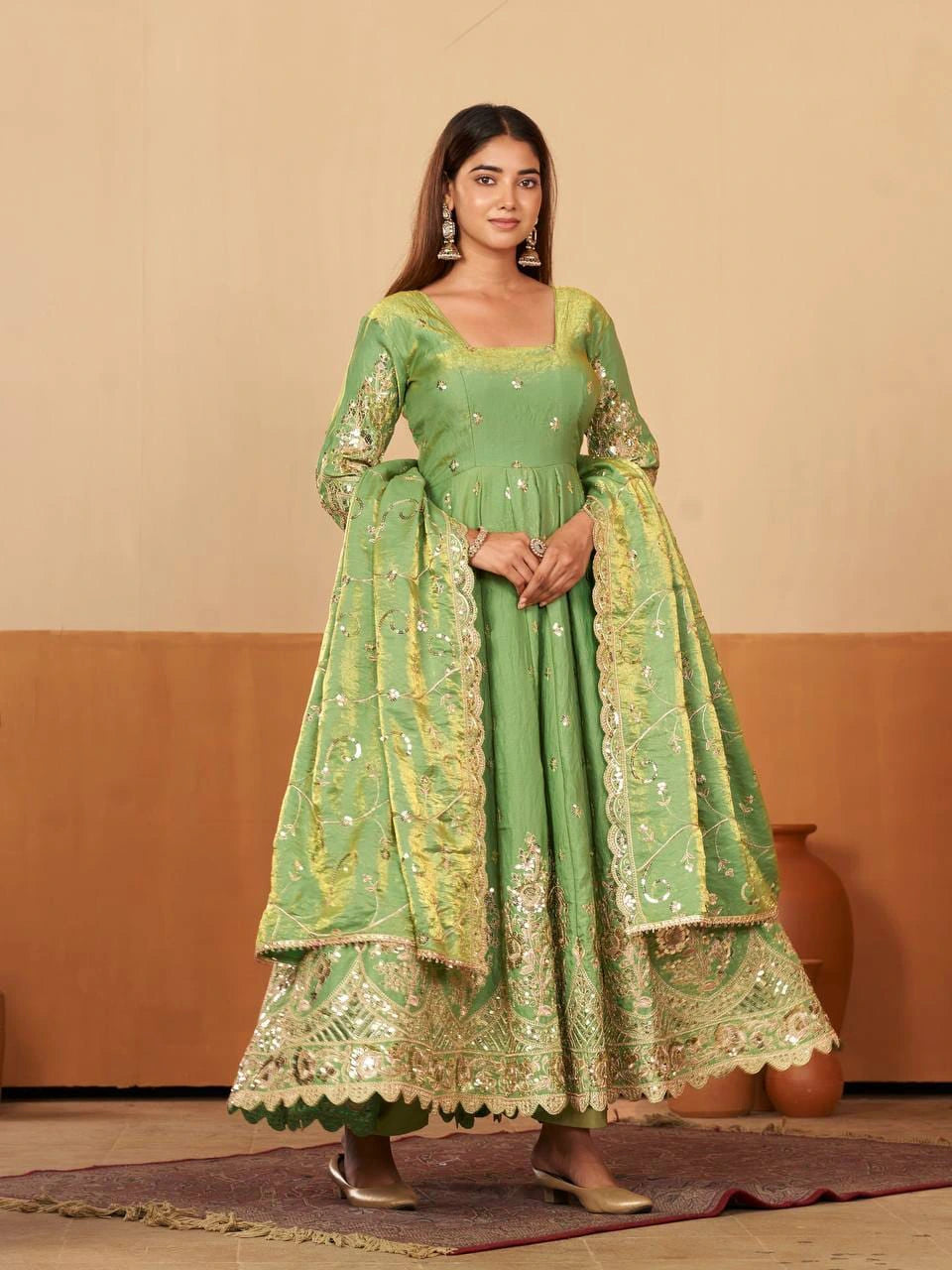 Jelly Simmer Silk Sequence Work 3pcs Set