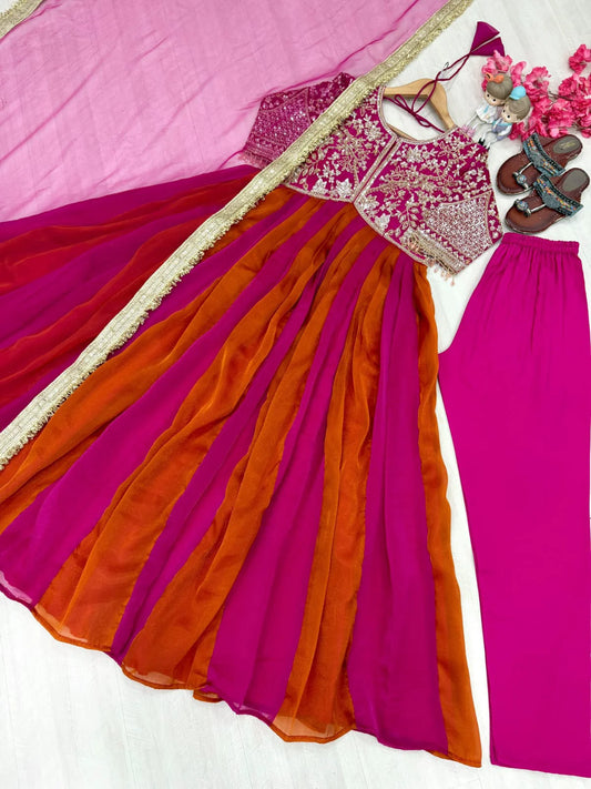Plus Size Mirunal Dress Aaliyacut 3pcs Set