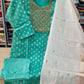 Banarasi Silk Jackaurd 3pcs Set
