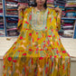 Plus Size Rayon Anarkali - Elegant Panel-Cut Design