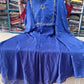 Plus Size Kanaka Aari Work Umberlla with Dupatta