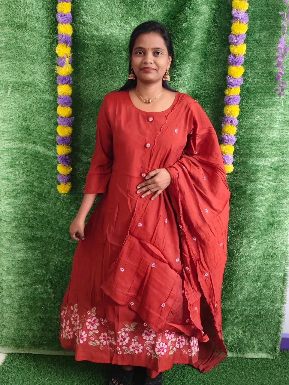 Mulchantheri Emporidary Design 3pcs
