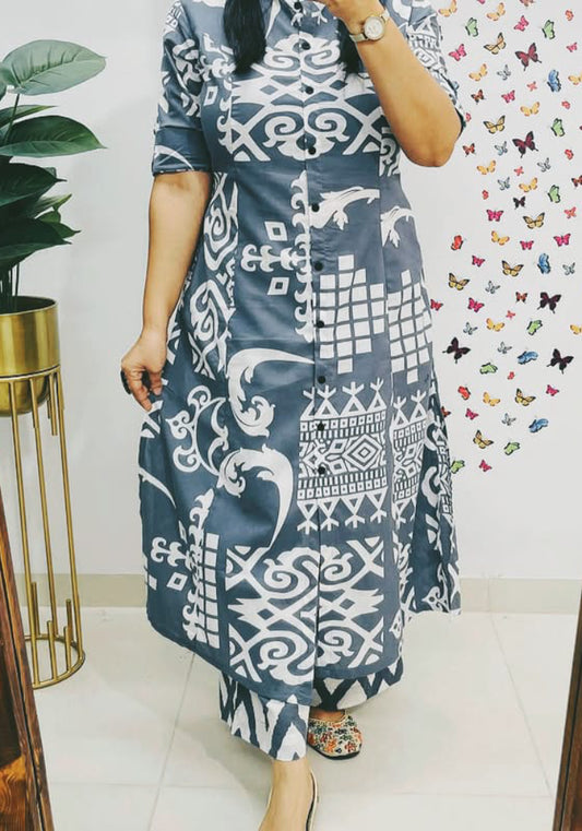 Cotton Kurti Set