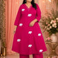 Plus Size Vertican Fabric Gown