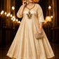 Plus Size Simmer Aari Work Kali Model  Anarkali