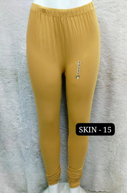 4 way Leggings & Nazmin Dupatta - Skin