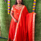 Vizhitra Pattu Anarkali 2pcs Set